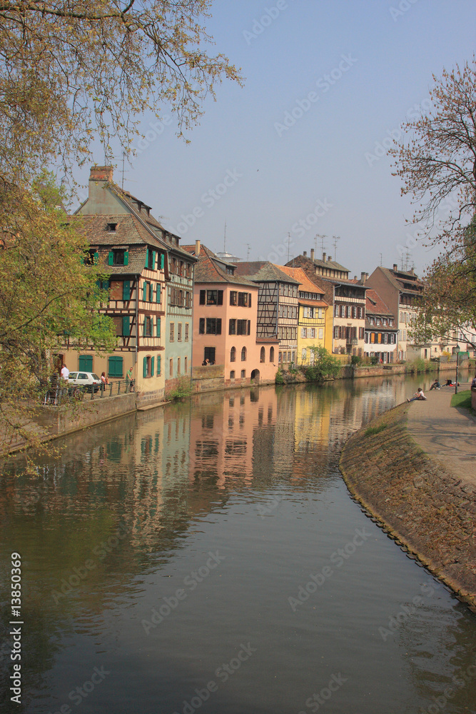 Colorful houses of Strasbourg