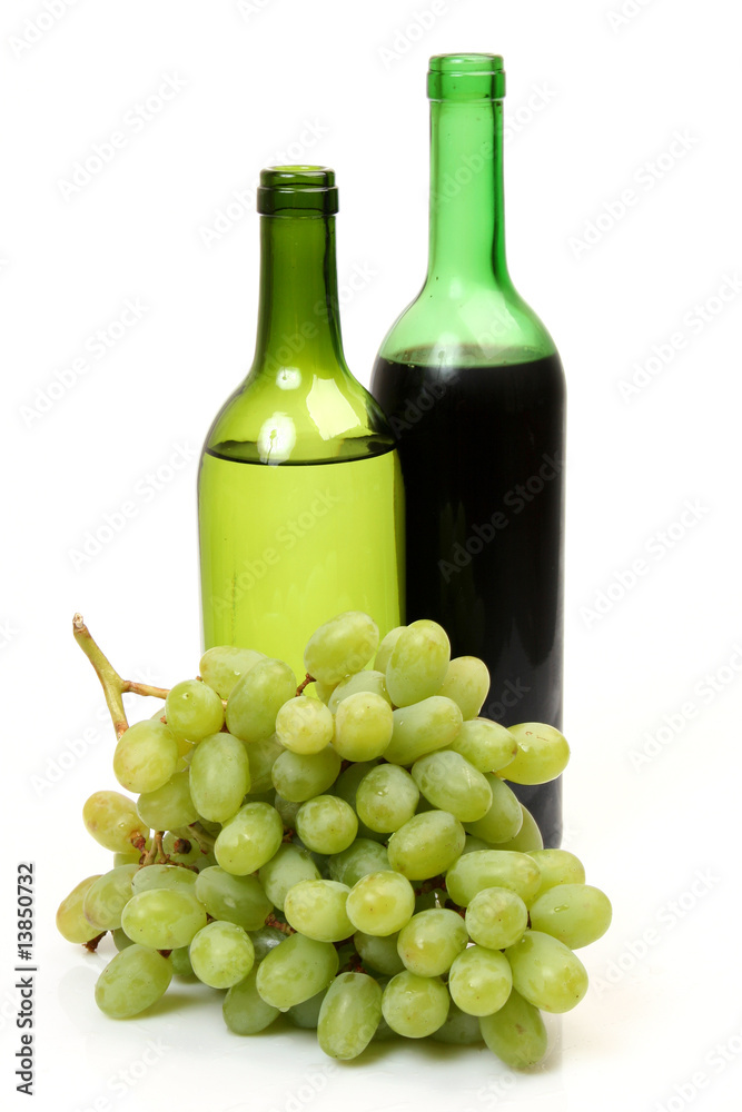 Grapes and wine