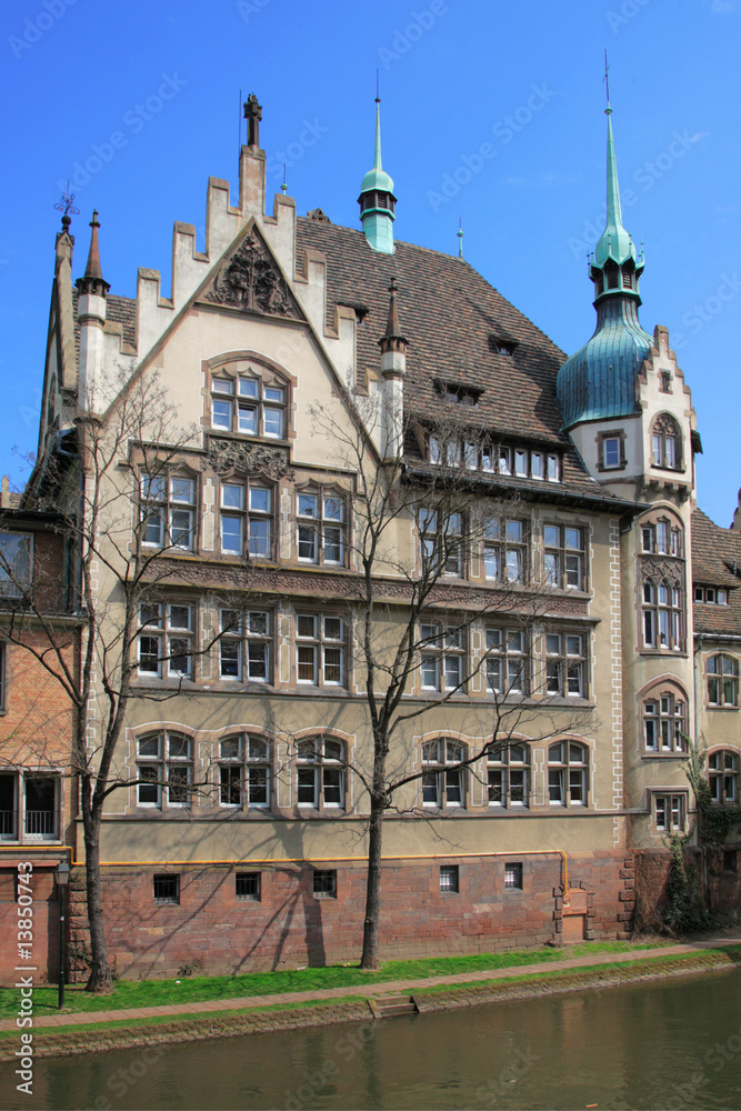 Fototapeta premium Colorful houses of Strasbourg