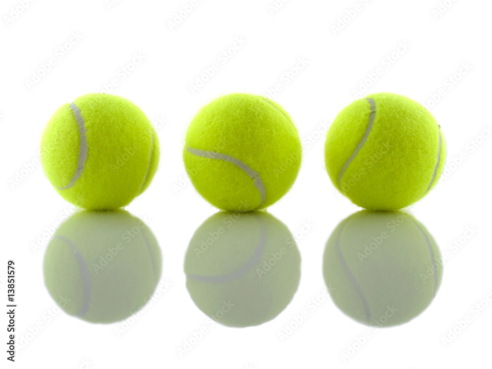 Tennis ball shadows