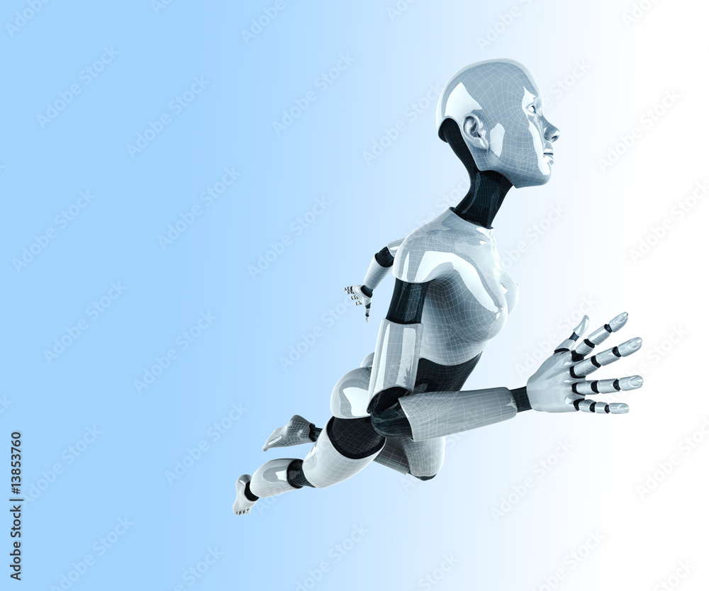 Fototapeta premium Femme 3D