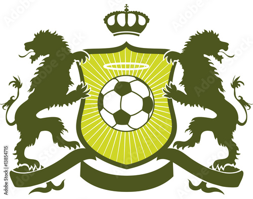 soccer blazon