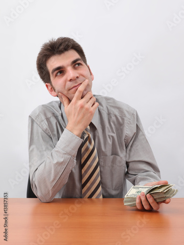 Businessman Planning a Investment