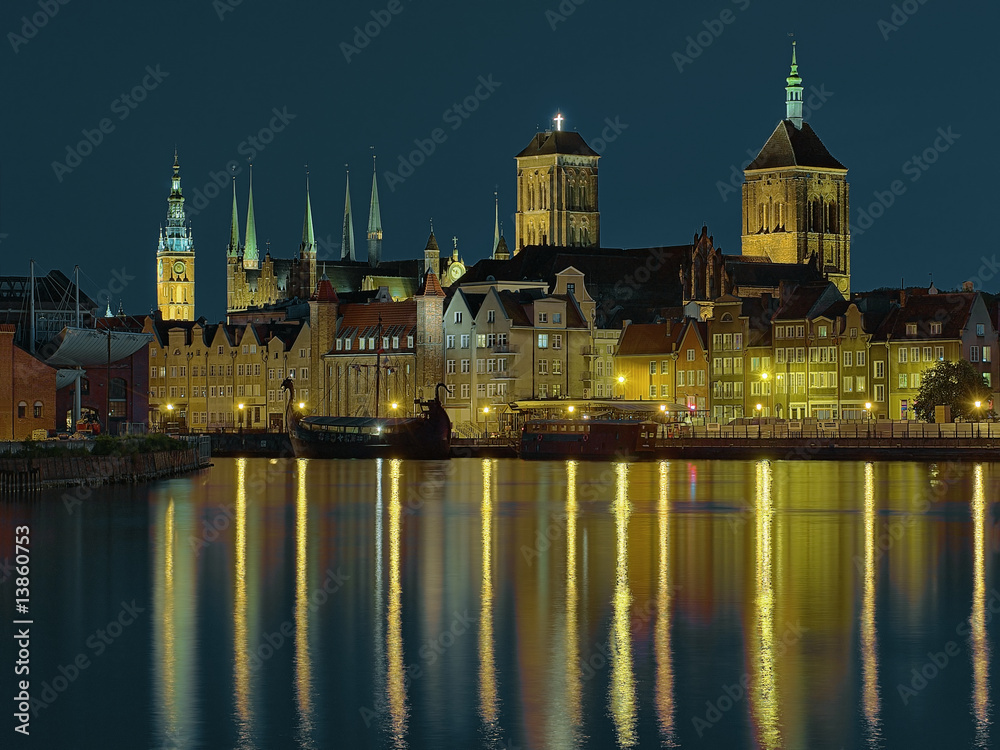 Panorama of Gdansk