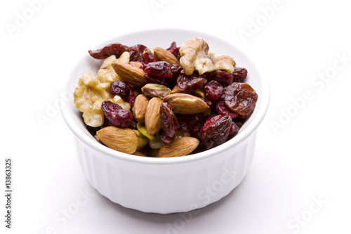 Bowl of fruits and nuts