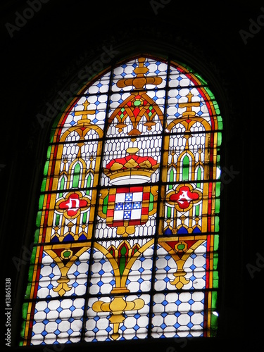 Vidriera de la catedral de Burgos