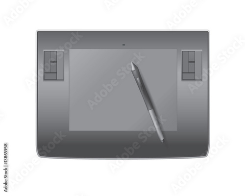 digitizer with pen
