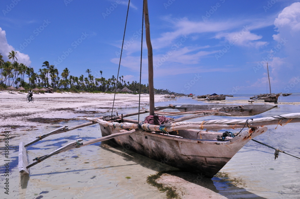 Fototapeta premium Boutre à zanzibar