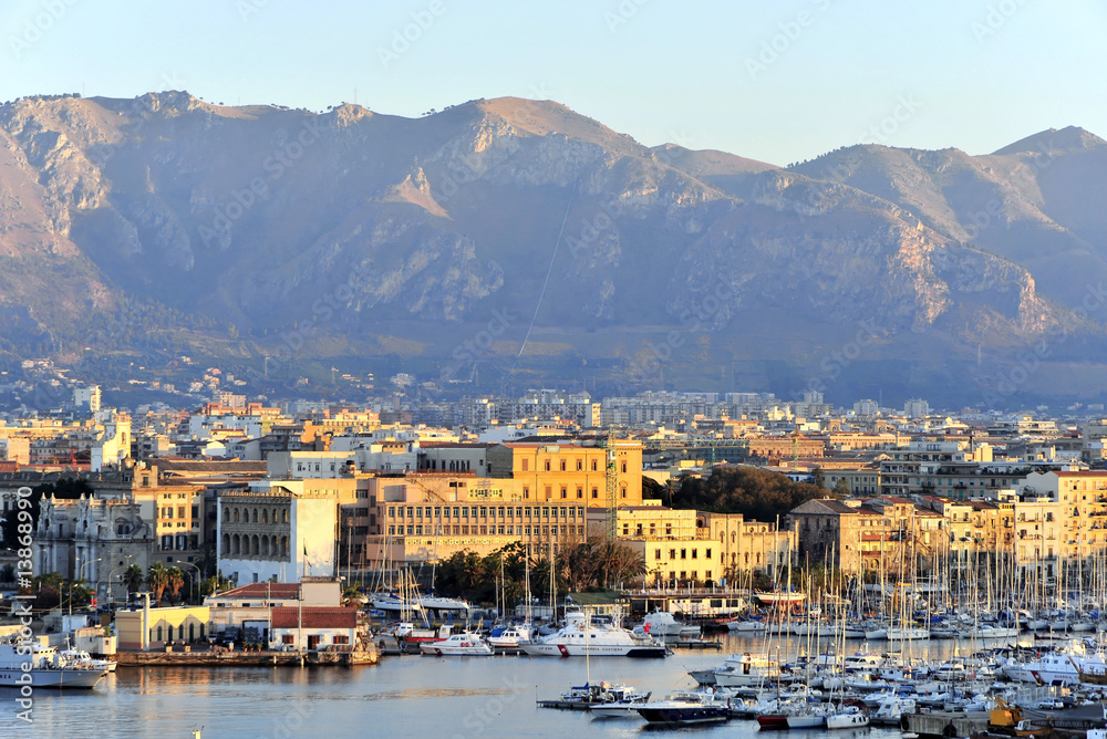 Italien, Sizilien, Palermo, Hafen