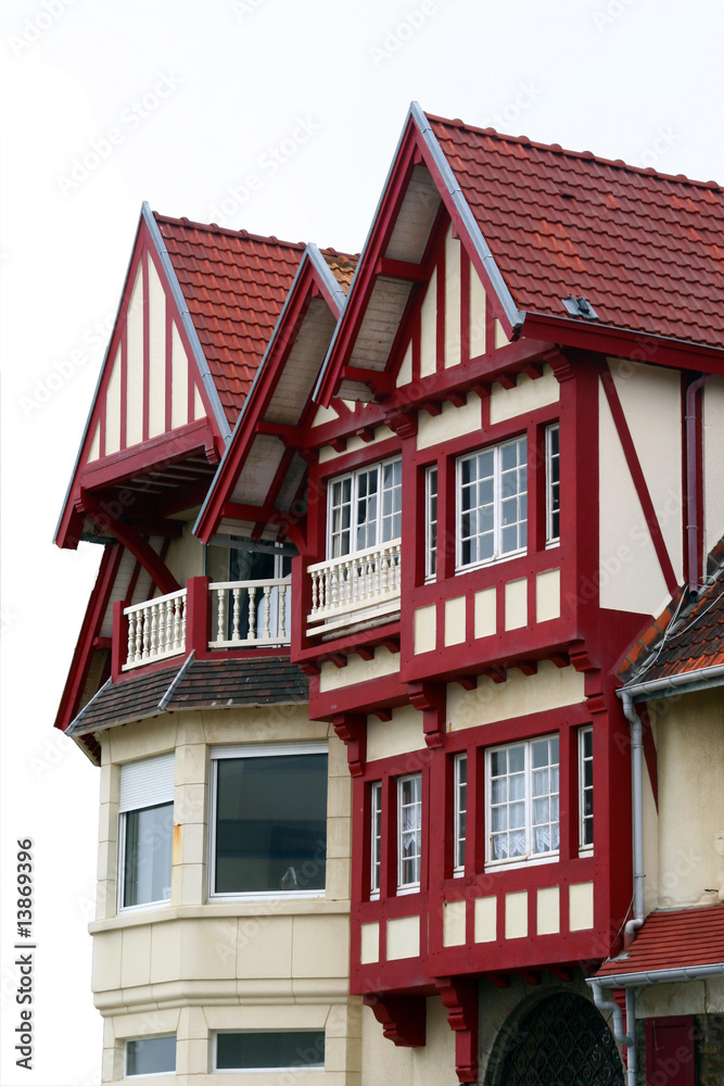 Maison typique de Wimereux