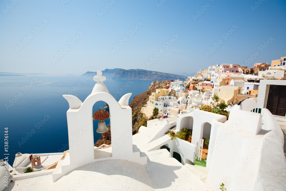Fototapeta premium Santorini view