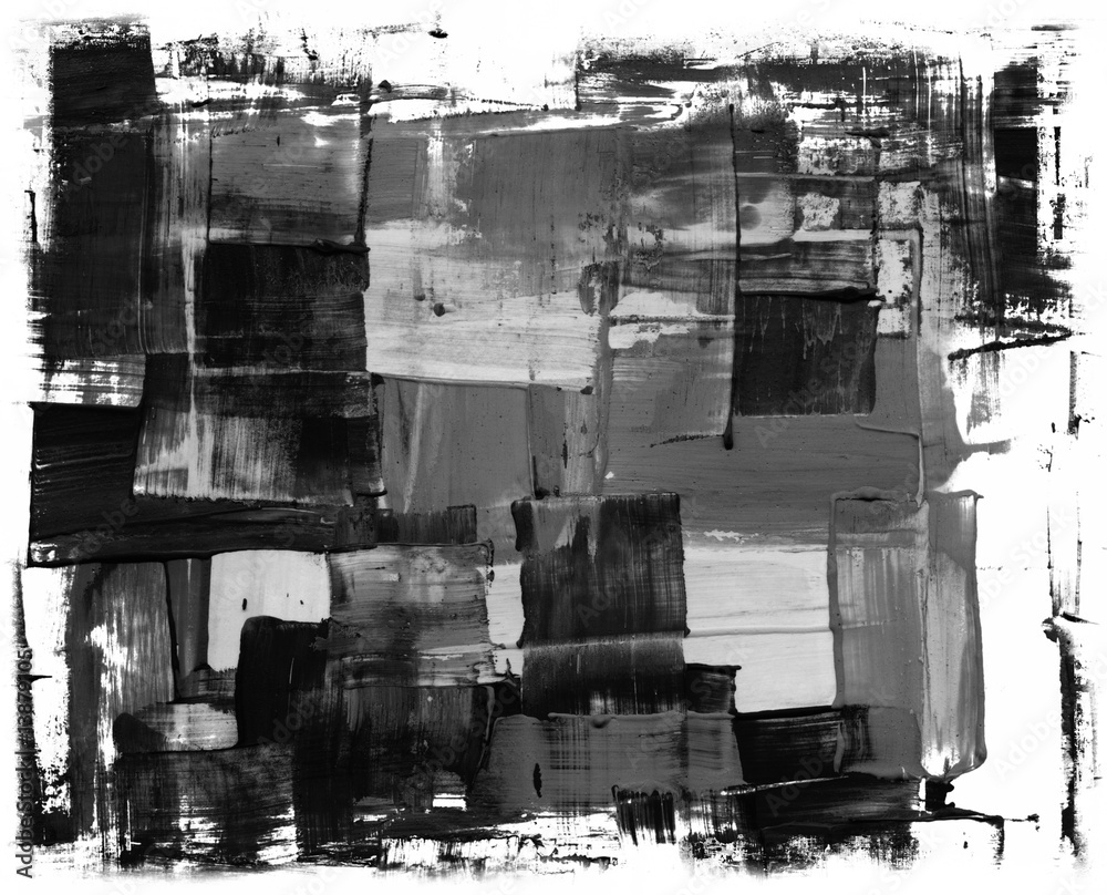 Fototapeta premium Hand-painted background. SELF MADE.