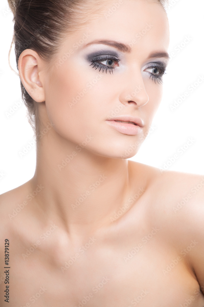 young beautiful woman portrait young beautiful woman portrait