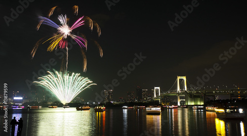 Photography FEUX d'ARTIFICE sur ODAIBA 2
