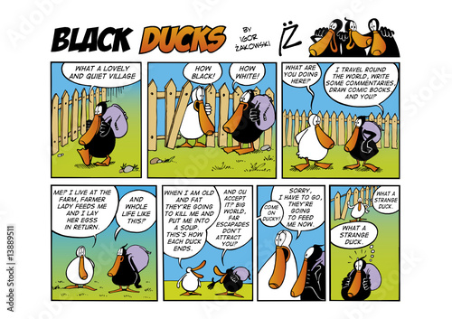 Black Ducks Comic Strip episode 4
