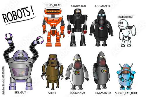 Robot characters