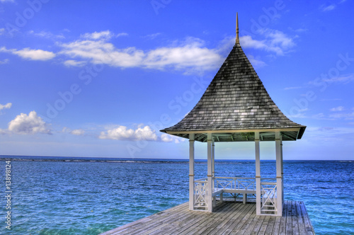 Pier at Montego Bay, Jamaica, Carribean