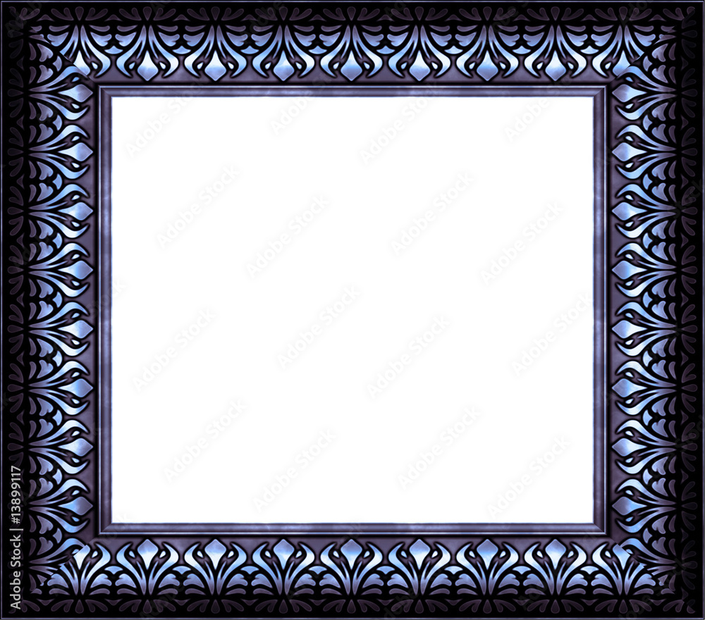 blue frame blue frame