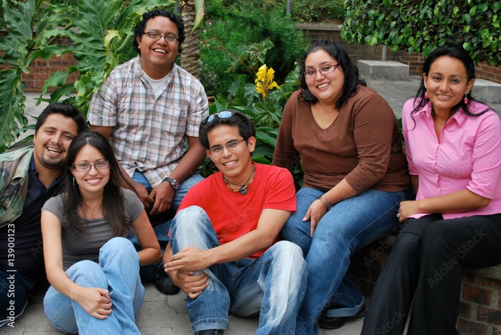 Fototapeta premium Hispanic students