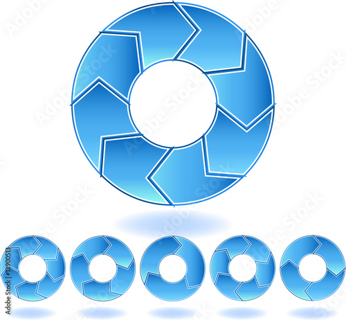 Blue Process Cycle Diagram