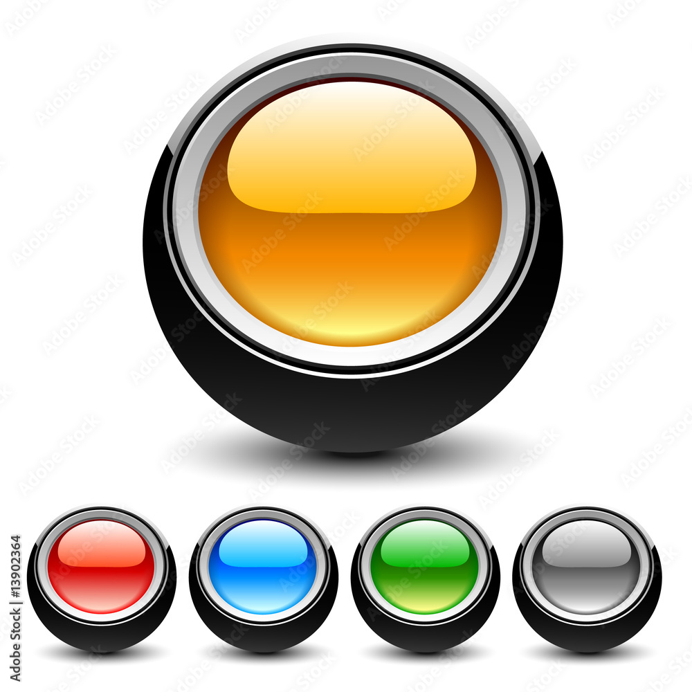 Buttons for web design. Buttons for web design.