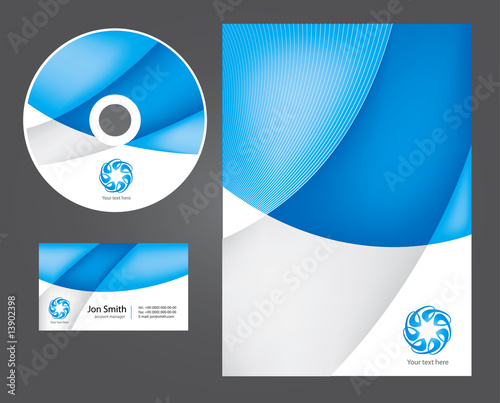 Business style templates.