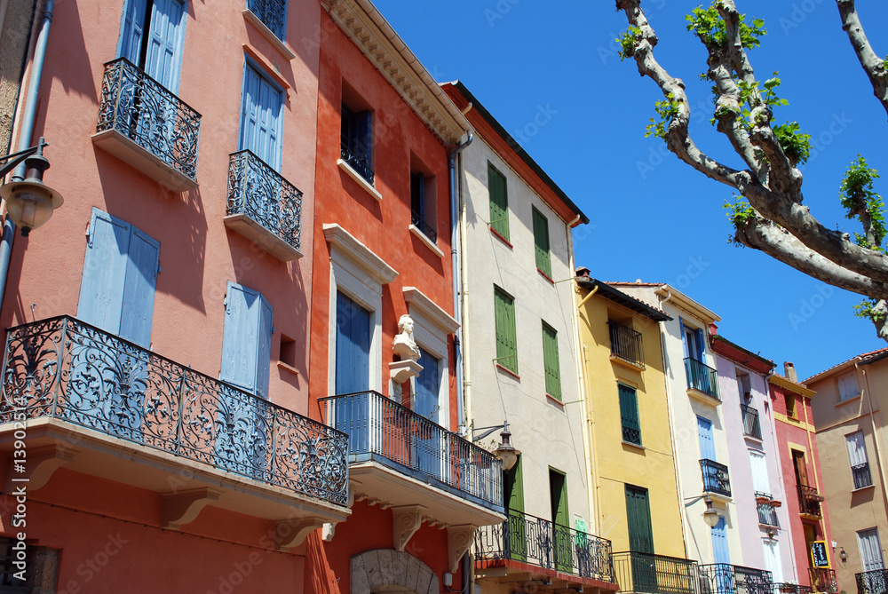 Maisons catalanes à Collioure Maisons catalanes à Collioure