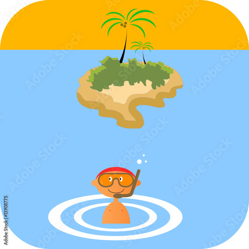 Island background