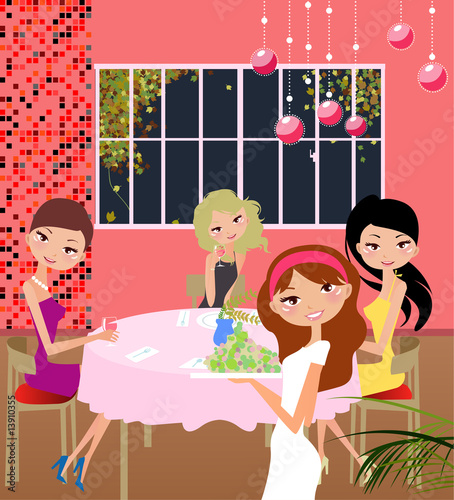 four girls