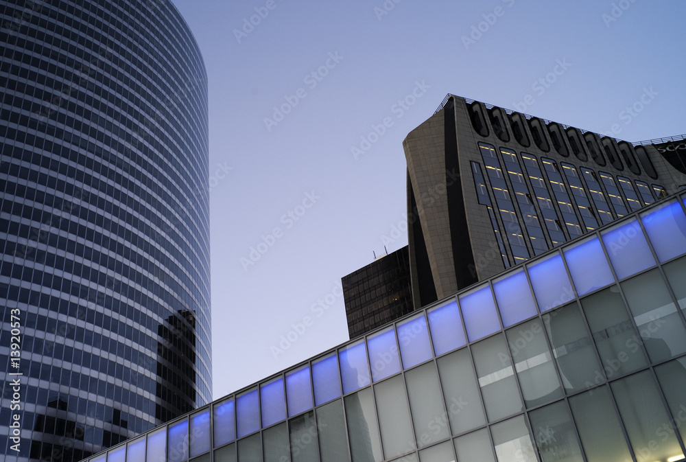 Fototapeta premium QUARTIER D'AFFAIRES