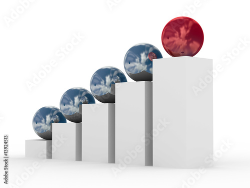 Conceptual image of teamwor...