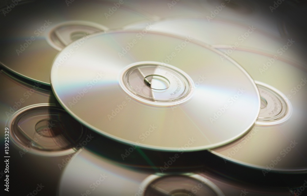 A group of CDs A group of CDs
