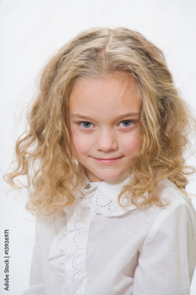 Fototapeta premium Little girl