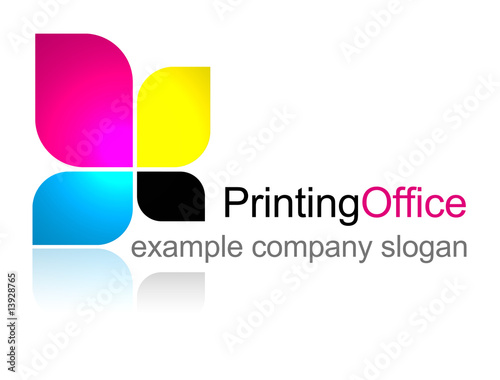 Druckerei Logo CMYK