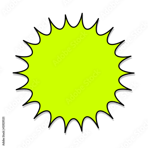 plopp vorlage neon-grün