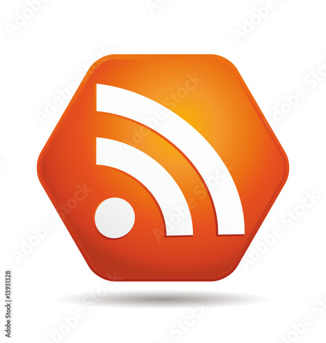 Rss exagon icon
