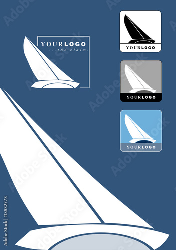 Segelboot Logo
