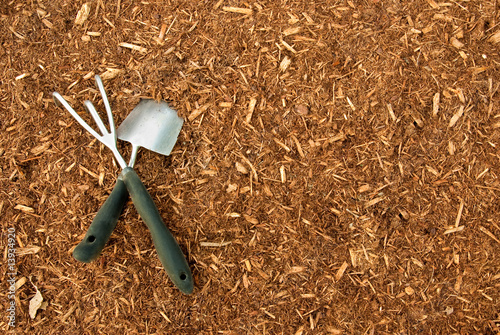 Mulch and Garden Tools photo
