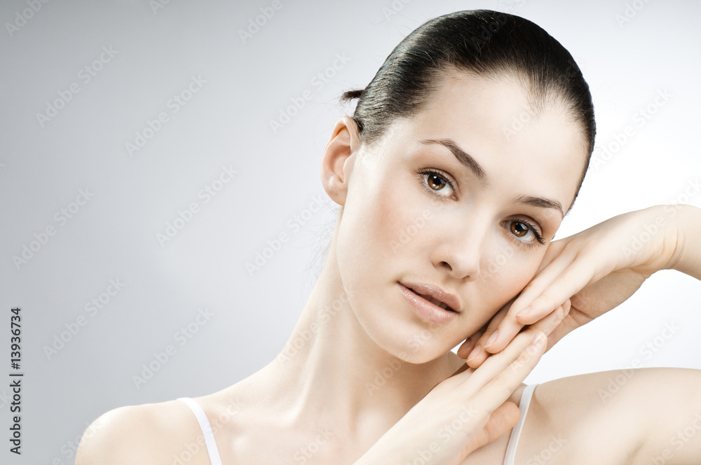 Naklejka premium beauty portrait