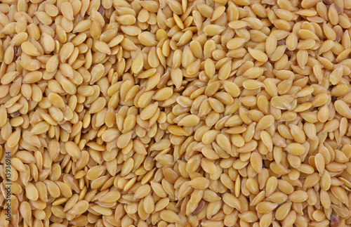Organic golden flax seeds