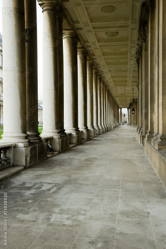 Classical colonnade