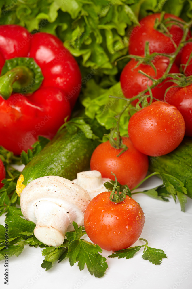 Fresh Vegetables, Fruits and other foodstuffs. Fresh Vegetables, Fruits and other foodstuffs.
