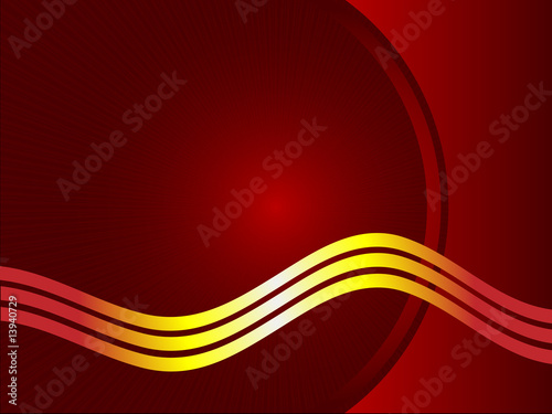 Red and Burgandy Abstract Vector Background