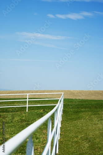 Corner of a fence