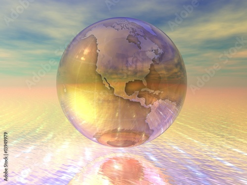 3D Globe © Vibe Images