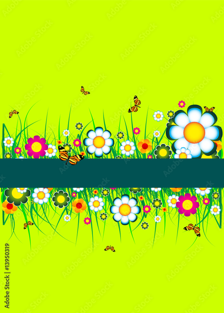 Floral background Floral background