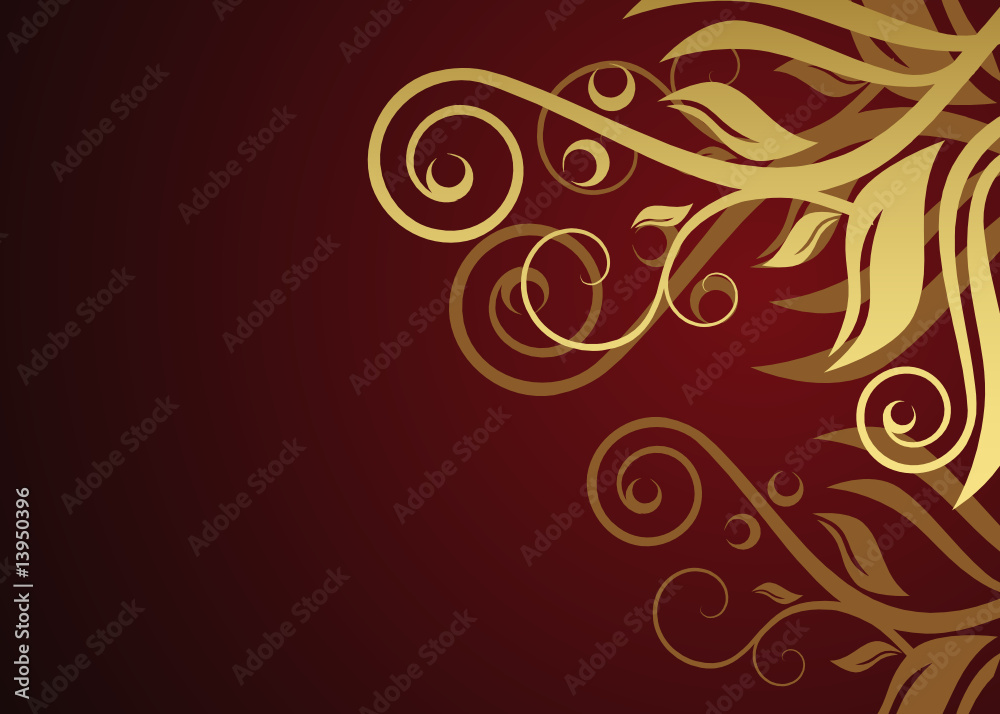 Floral background with place for your text Floral background with place for your text