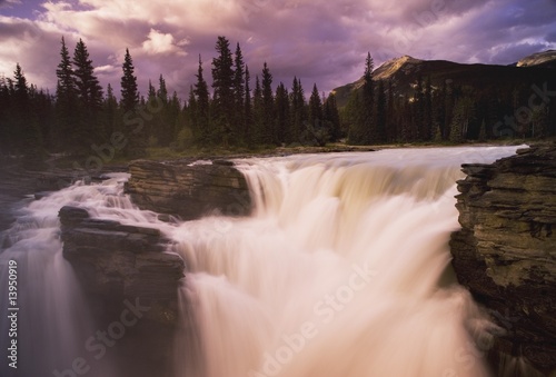 A powerful waterfall