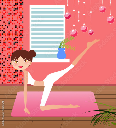 yoga girl