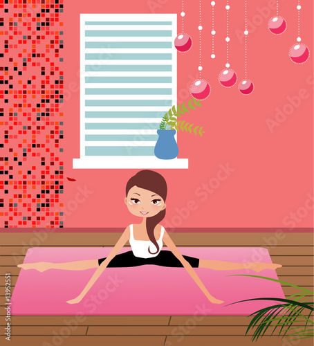 yoga girl